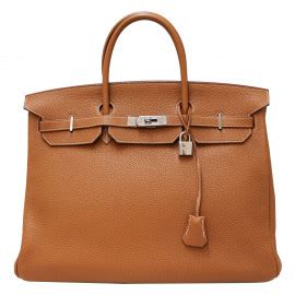 HERMES Togo Birkin 40 Gold 1513372